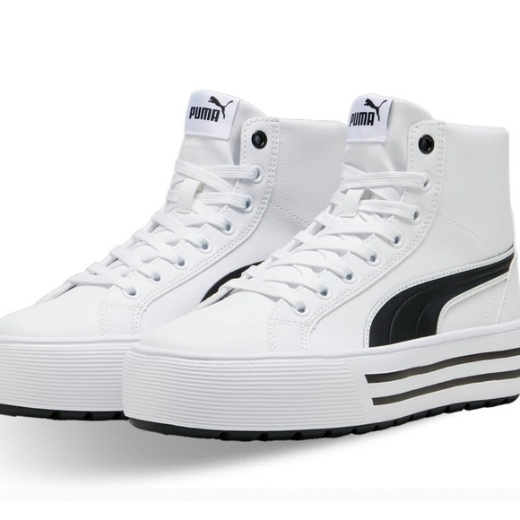 🔥🔥 PUMA Women's Kaia 2.0 Mid Sneakers - Picture 1 of 4
